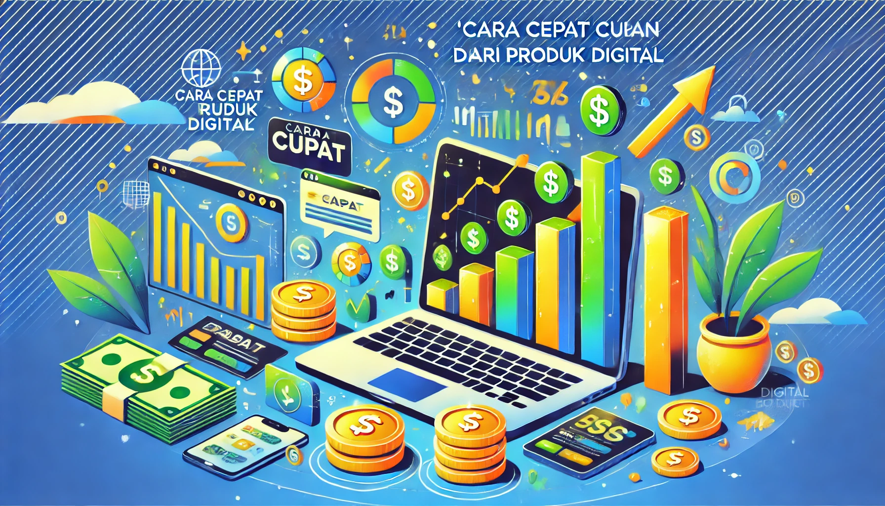 Cara Cepat Cuan dari Produk Digital