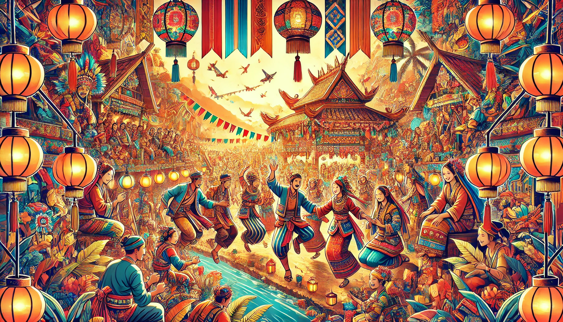 Event Budaya Tradisional Penuh Warna