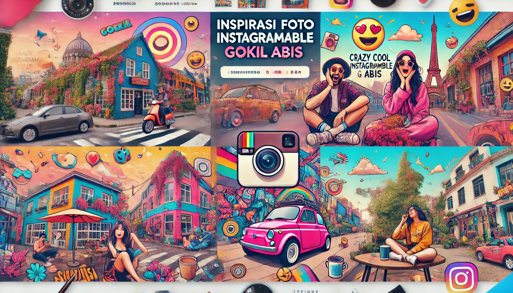 Inspirasi Foto Instagramable Gokil Abis