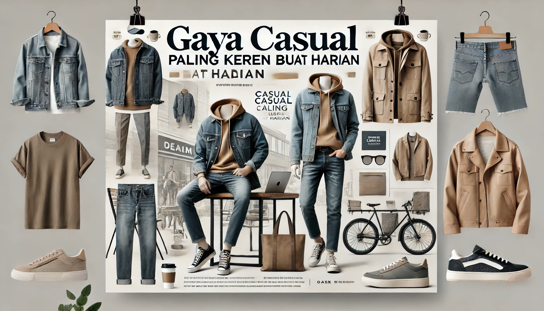 Gaya Casual Paling Keren Buat Harian