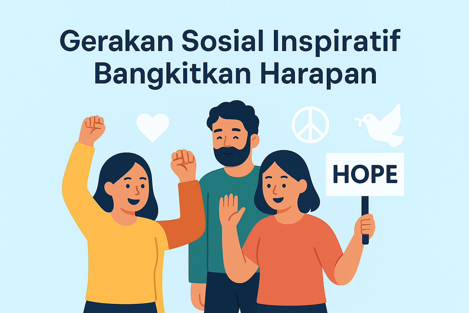 Gerakan Sosial Inspiratif Bangkitkan Harapan