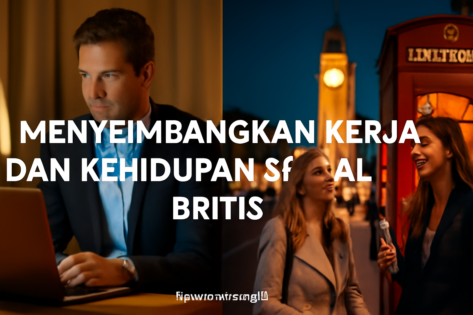 Menyeimbangkan Kerja dan Kehidupan Sosial Britis