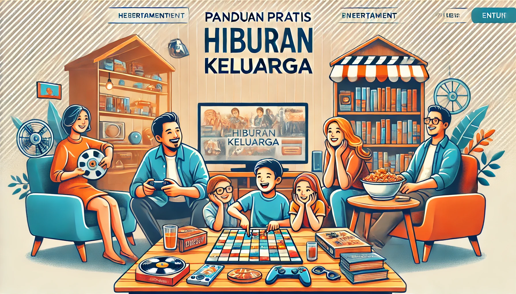 Panduan Praktis Hiburan Keluarga