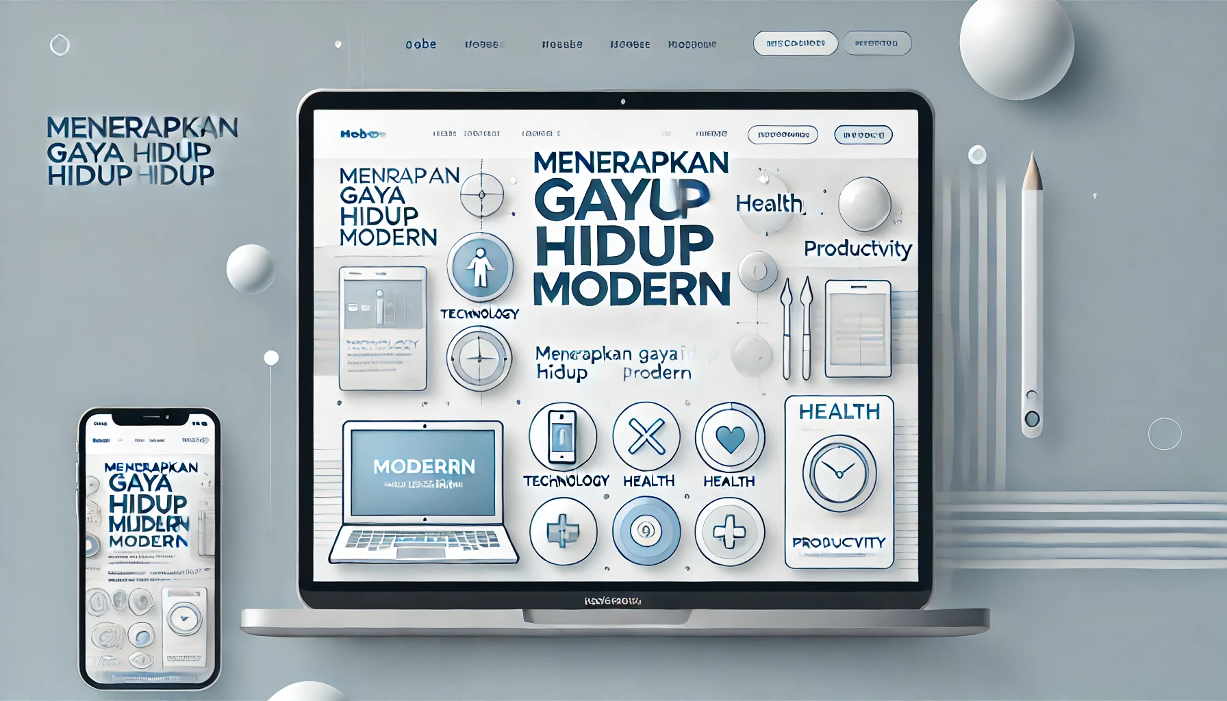 Menerapkan Gaya Hidup Modern