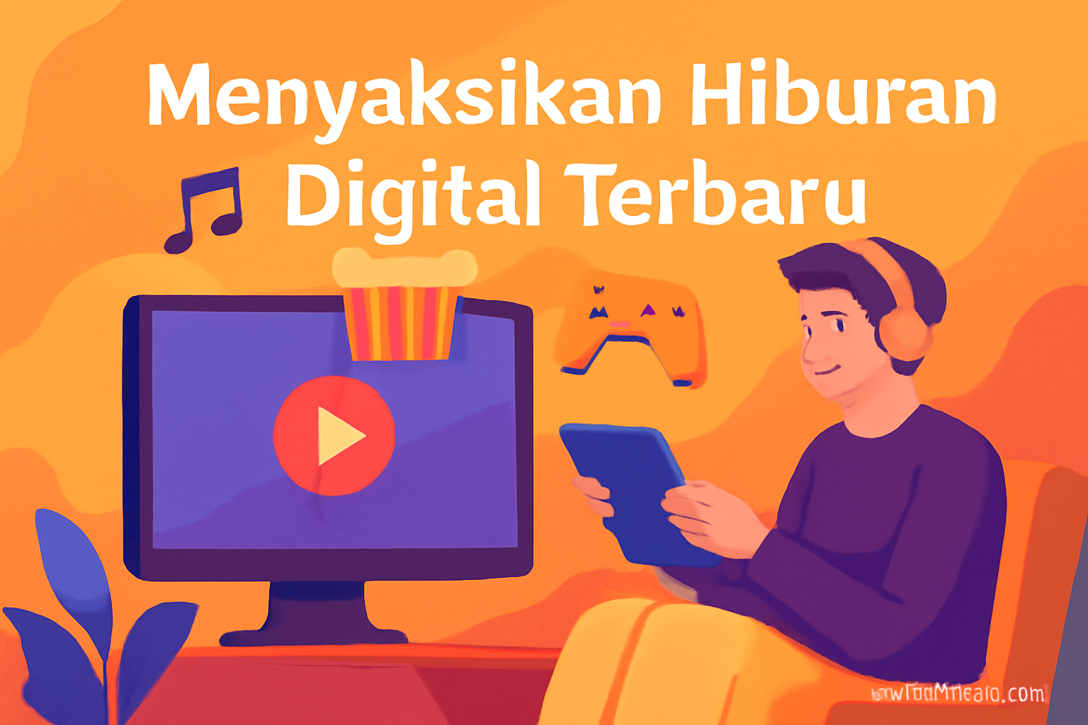 Menyaksikan Hiburan Digital Terbaru