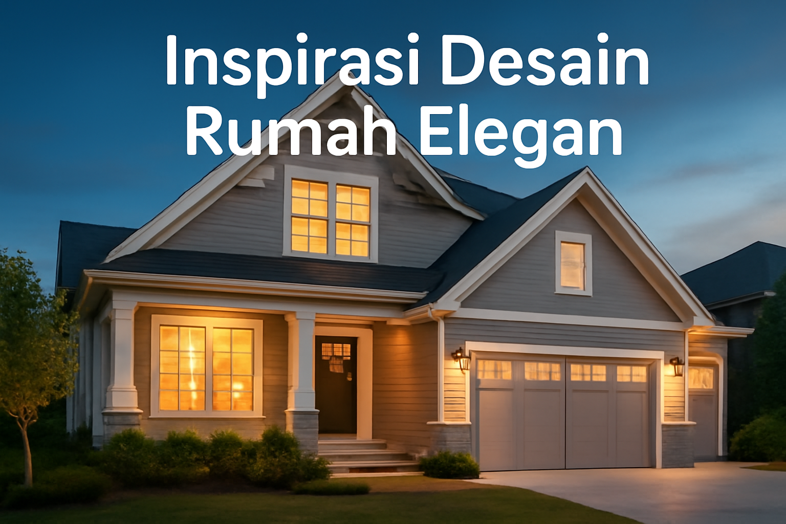 Inspirasi Desain Rumah Elegan