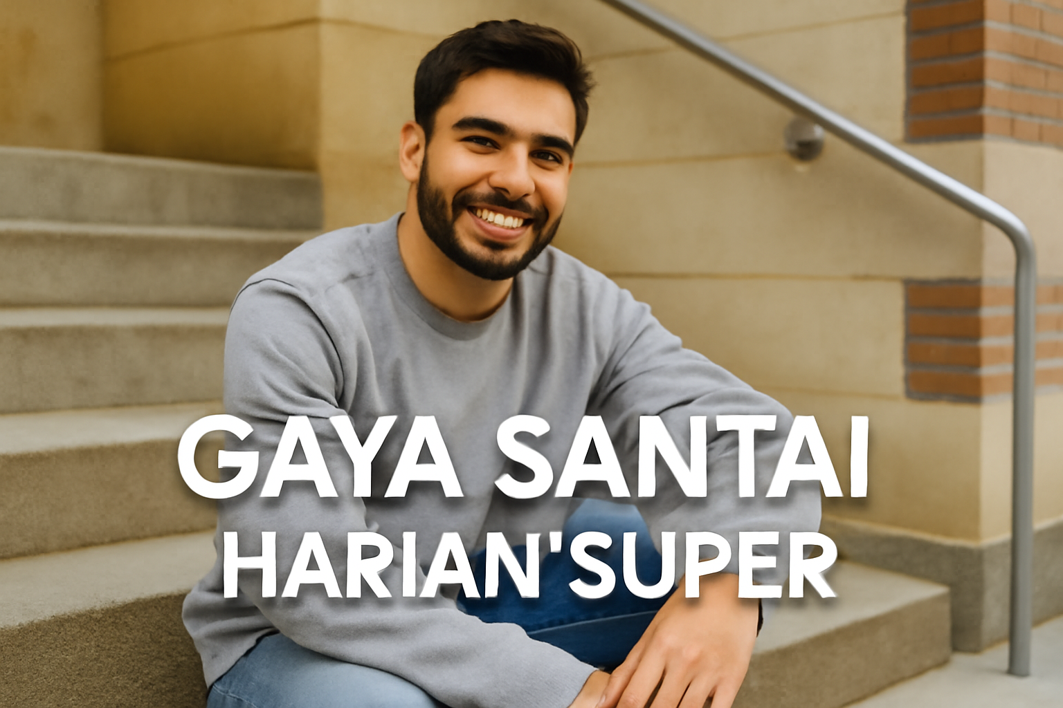 Gaya Santai Harian Super