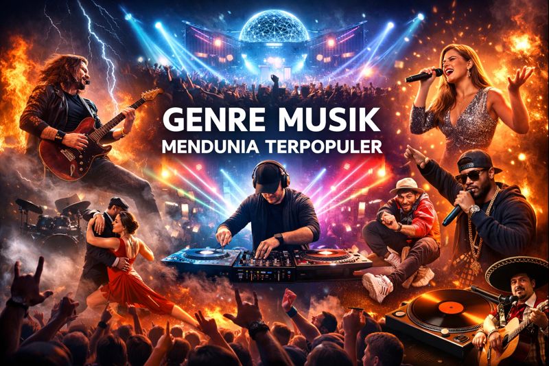 Genre Musik Mendunia Terpopuler