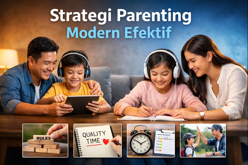 Strategi Parenting Modern Efektif