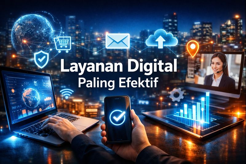 Layanan Digital Paling Efektif